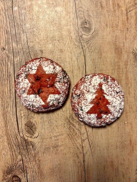 Julecookie med pepperkakesmak