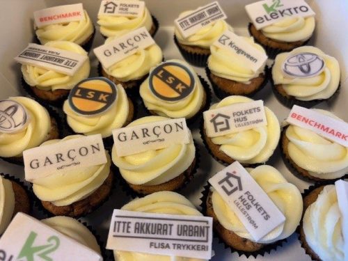 Mini Brookie Muffin med Logo