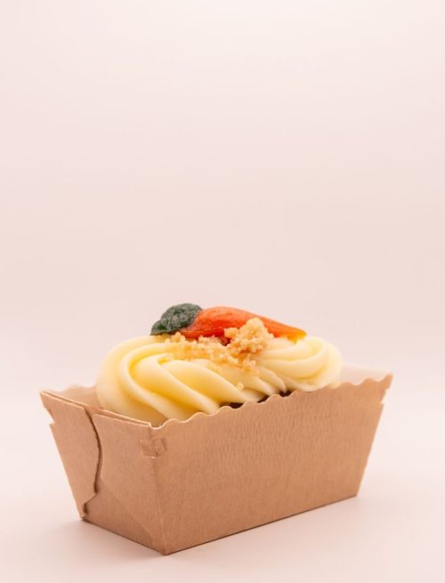 Gulrotkake med ostekrem, stk