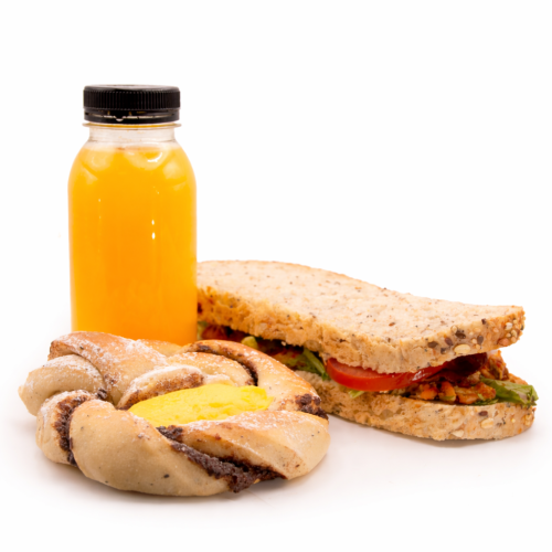 Lunsjpakke - Blings, Juice, Kanelbolle